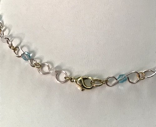 Nancy Chase's Regency Necklace - , Contemporary Wire Jewelry, Making Chain, Chain Making , add a clasp